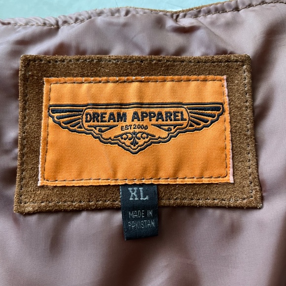 NWOT Dream Apparel Genuine Leather Western Style Vest XL - Picture 7 of 7